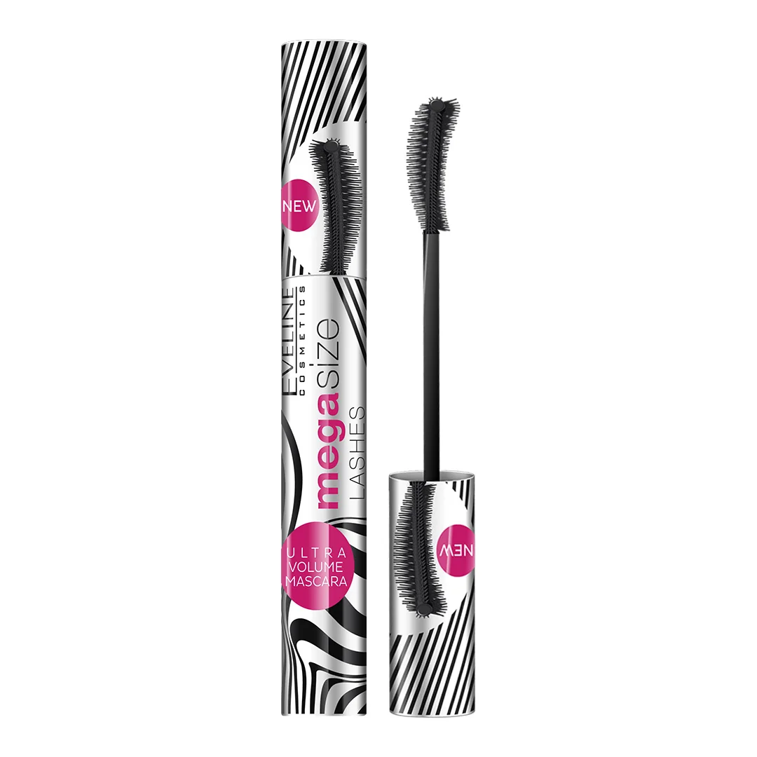 Eveline Cosmetics Mega Size Lashes pogrubiająco-wydłużający tusz do rzęs, 10 ml