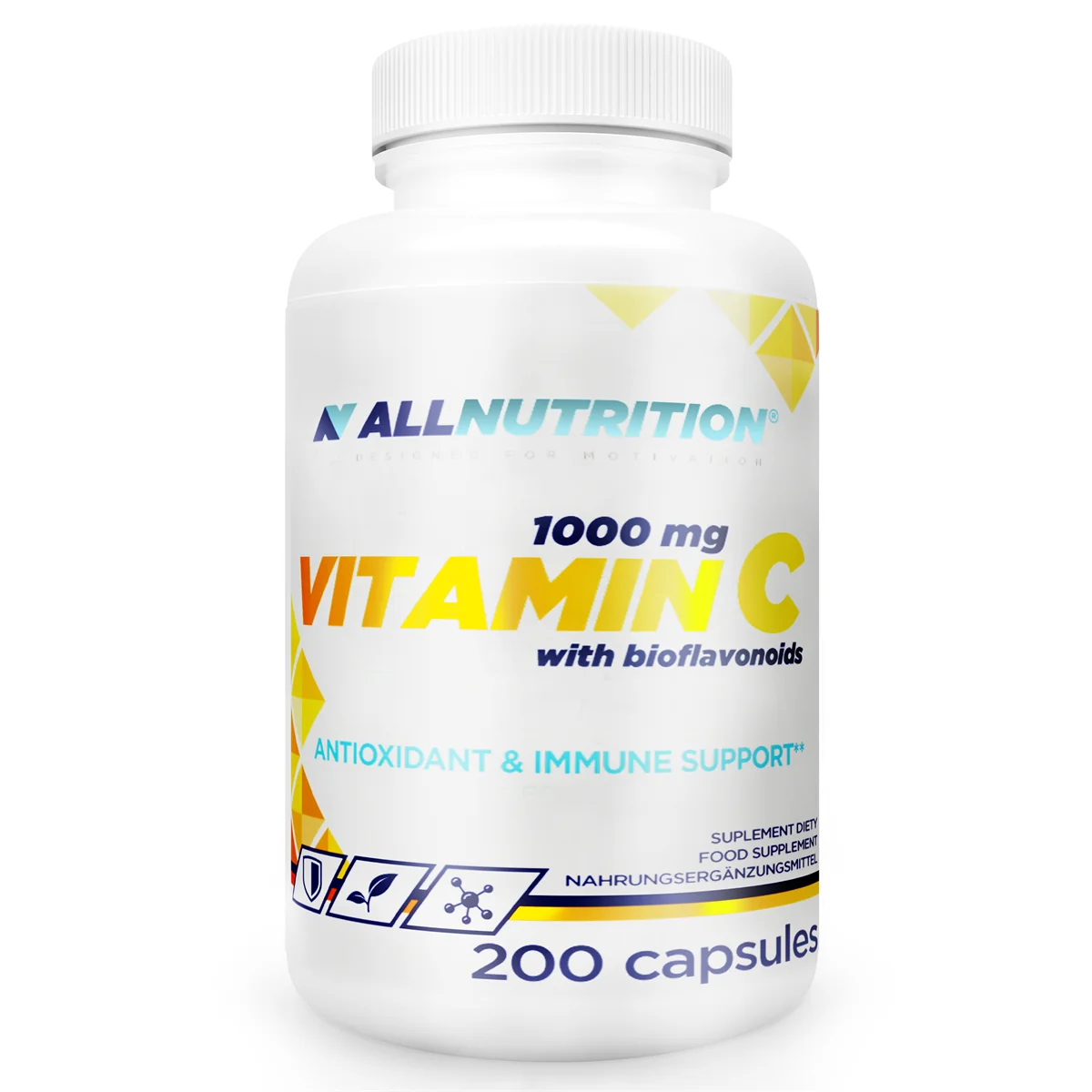 Allnutrition Vitamin C 1000 mg with bioflavonoids, suplement diety, 200 kapsułek