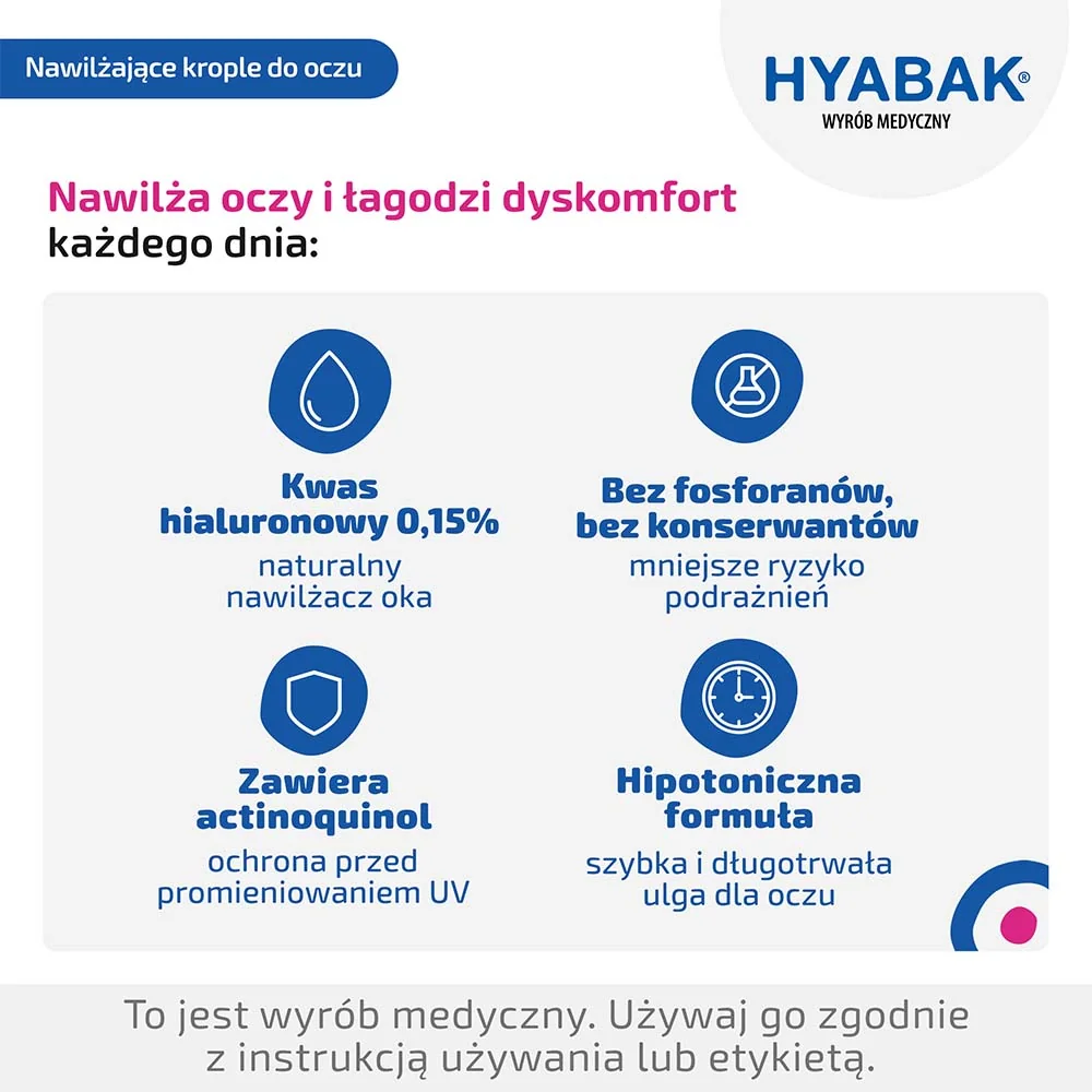 Hyabak krople do oczu, 10 ml