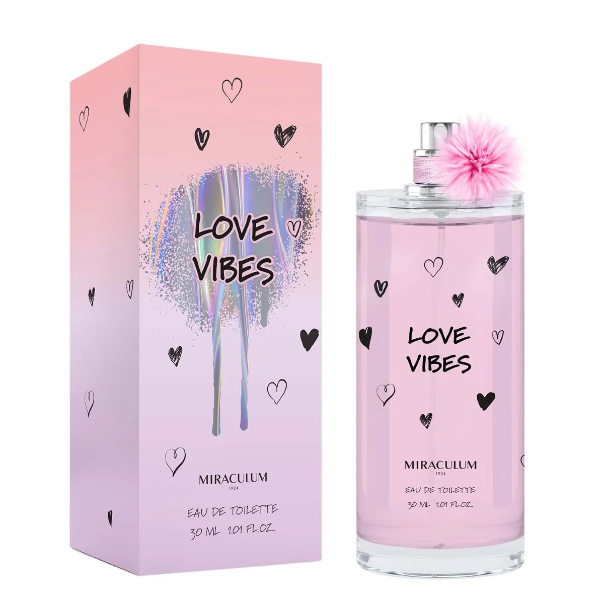 Miraculum Love Vibes woda toaletowa dla nastolatek, 30 ml