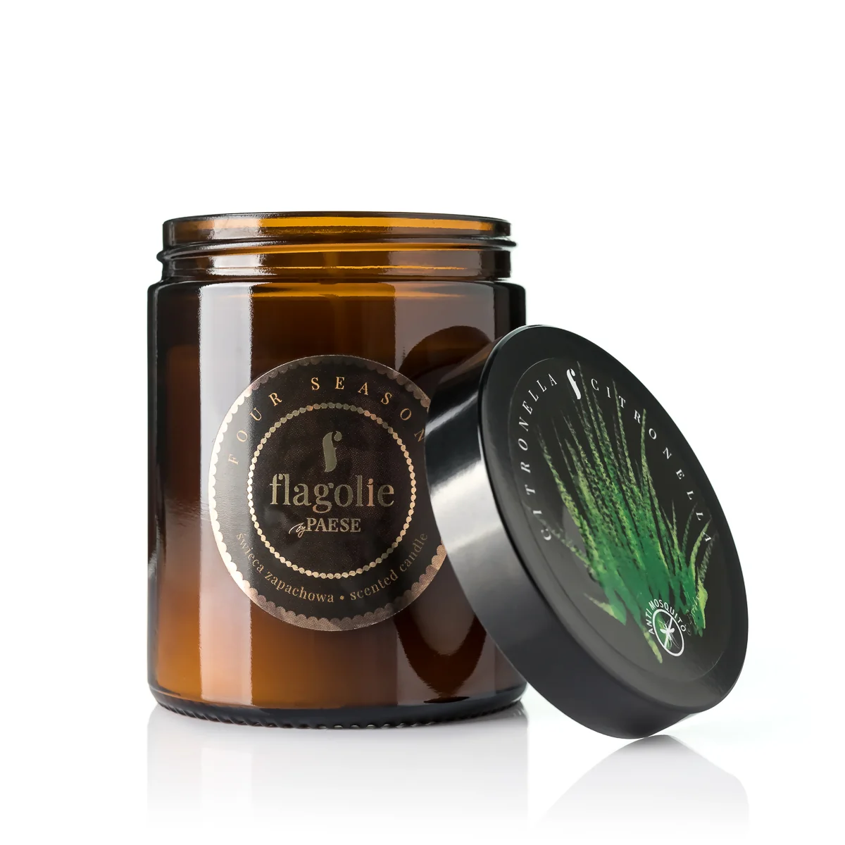 Flagolie Four Seasons świeca sojowa citronella, 120 g