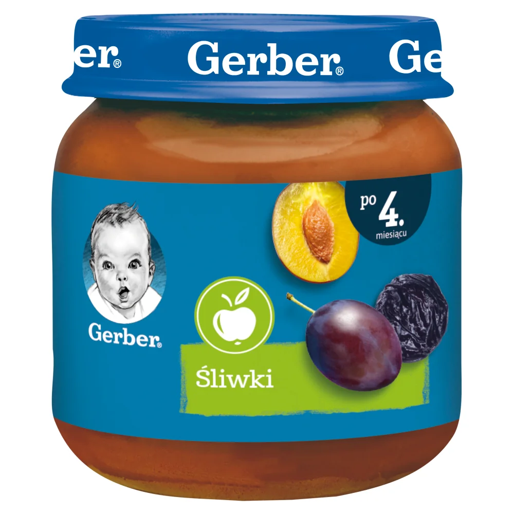 Gerber deserek śliwkowy, 125 g