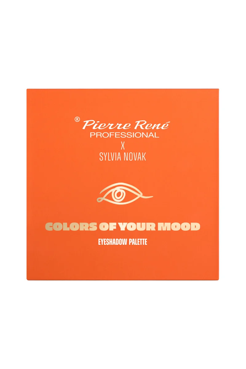 Pierre René x Sylvia Novak paleta cieni do powiek Colors of your mood, 9 x 1,3 g