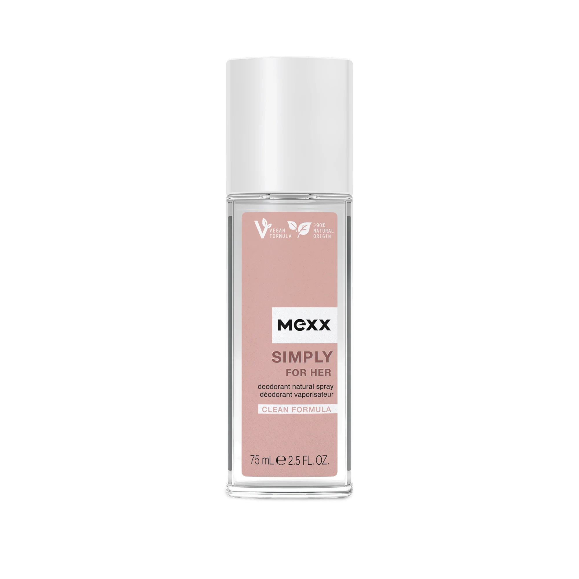 Mexx Simply for Her Dezodorant w atomizerze, 75 ml