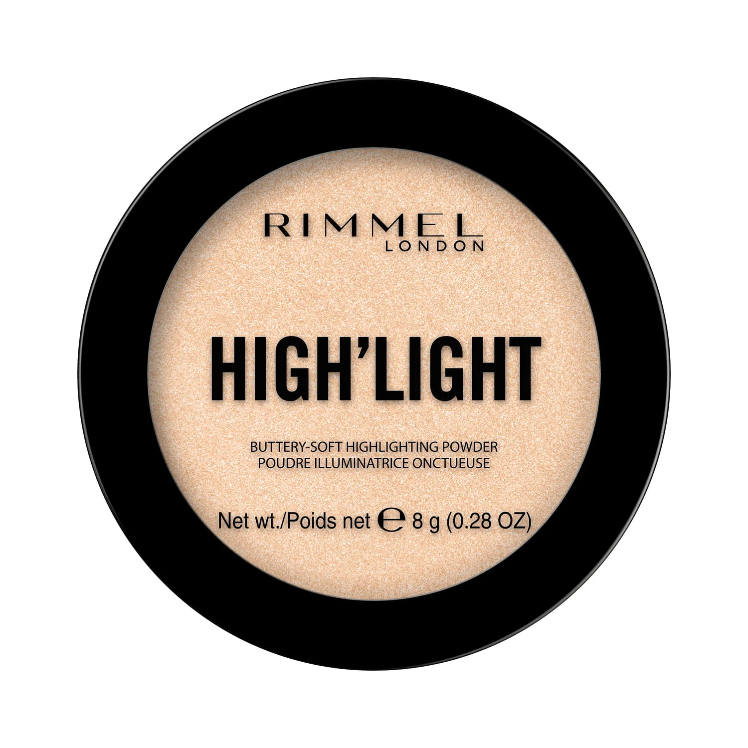 Rimmel High’light trwały rozświetlacz do twarzy, nr 001 Stardust, 8 g