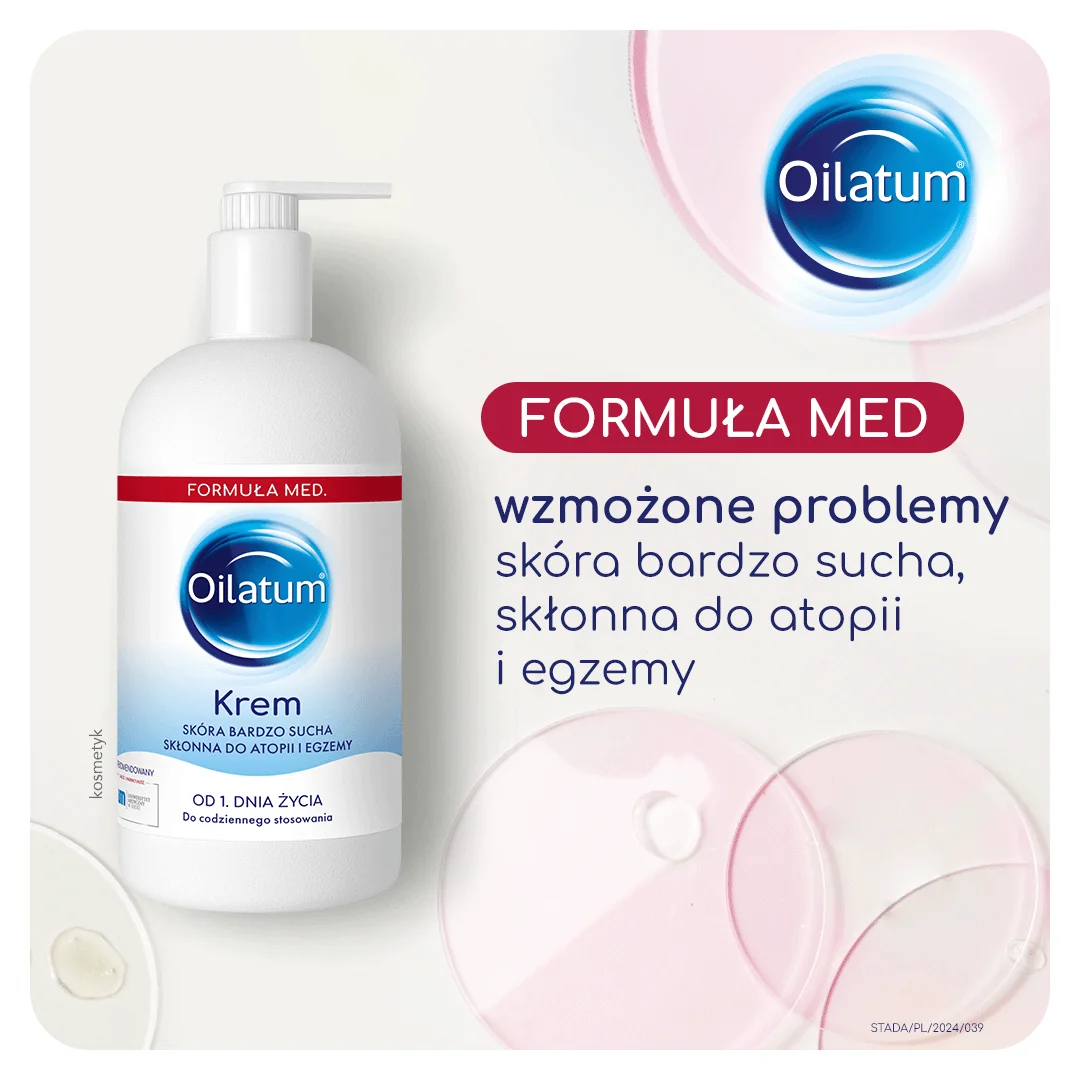 Oilatum Formuła MED krem do skóry suchej, 300 ml