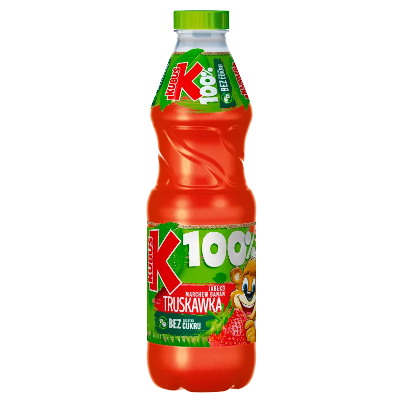 Kubuś 100% Sok jabłko, marchew, banan, truskawka, 850 ml 