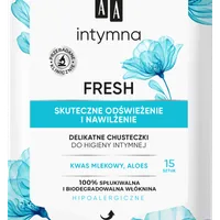 AA Intymna Fresh chusteczki do higieny intymnej, 15szt