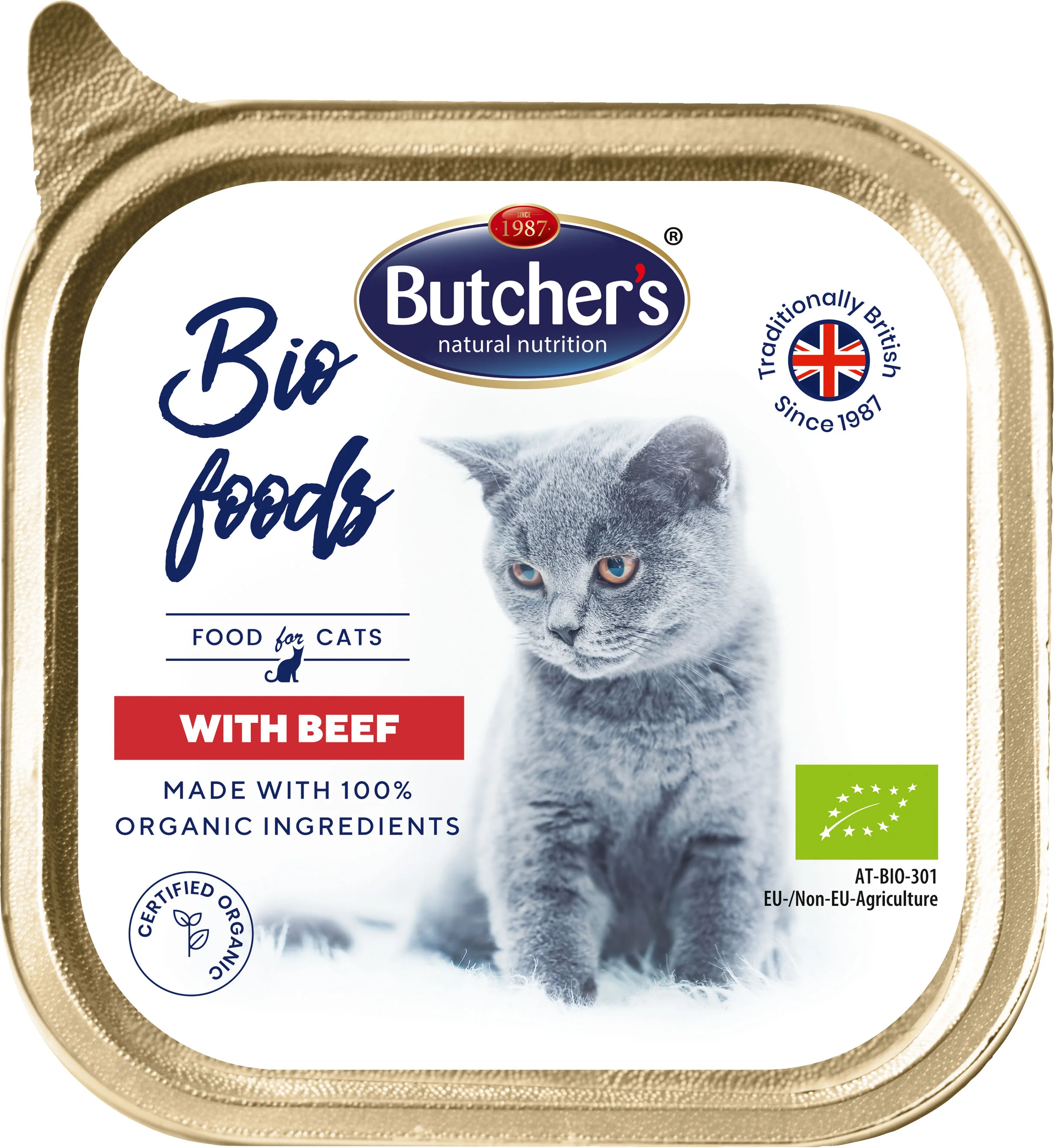 Butcher's Bio Foods pasztet z wołowiną, 85 g