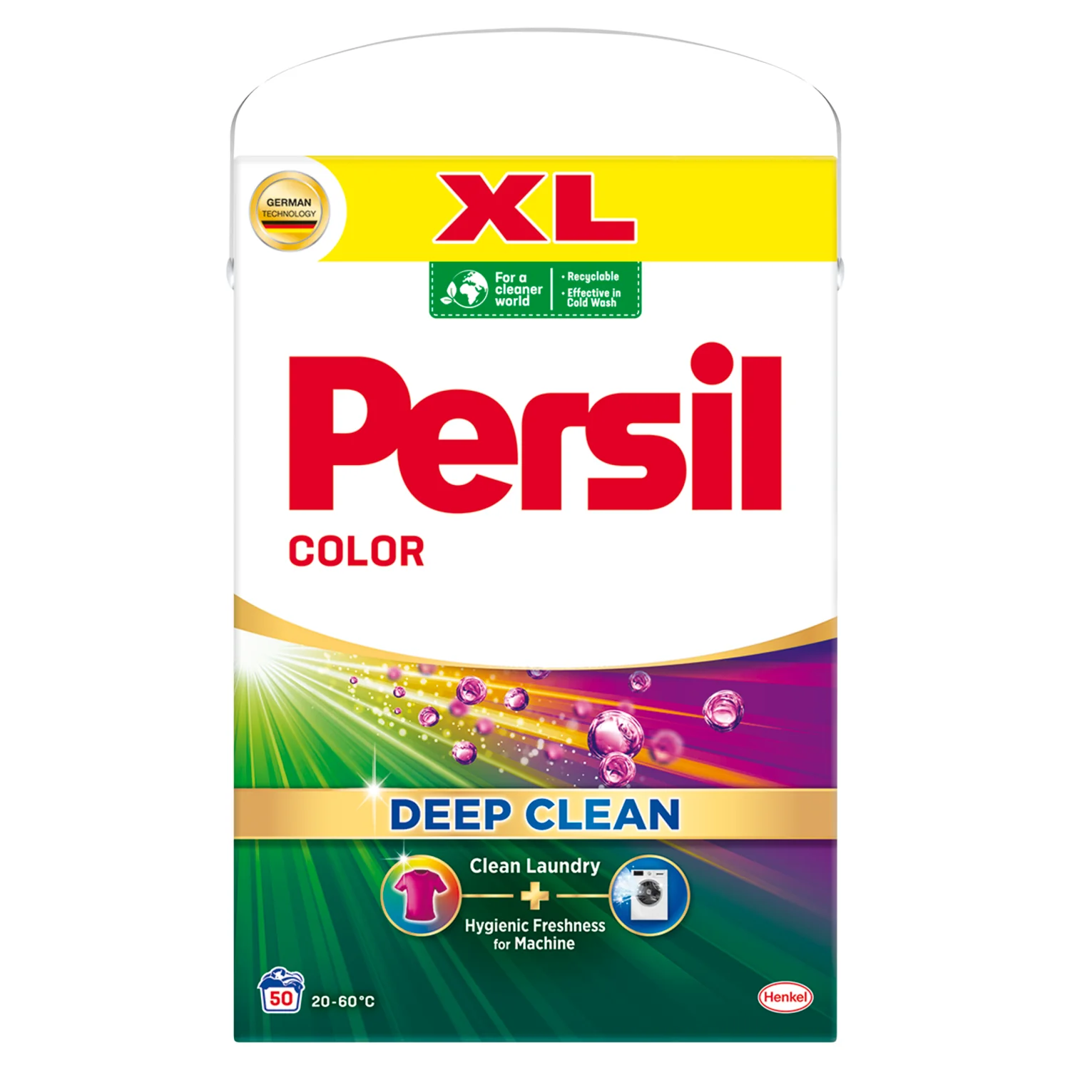 Persil Color Box Proszek do prania tkanin kolorowych i czarnych, 2,75 kg