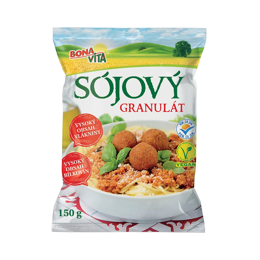 Bona Vita Granulat sojowy, 150 g