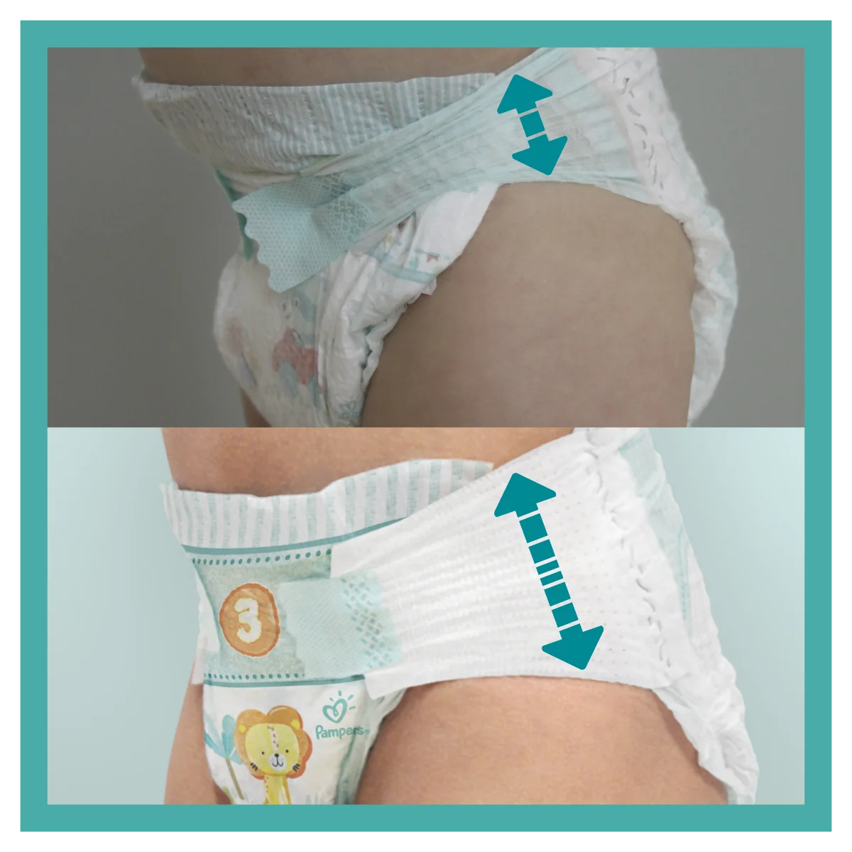 Pampers Active Baby, pieluchy, rozmiar 4, 9-14 kg, 58 sztuk 