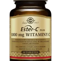 Solgar, Ester C Plus 1000 mg Witamina C, suplement diety, 30 tabletek