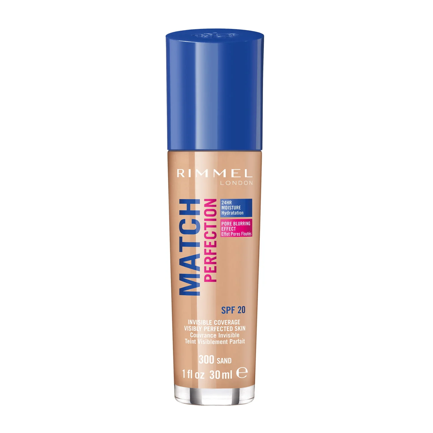 Rimmel Match Perfection podkład do twarzy nawilżający nr 300 Sand, 30 ml