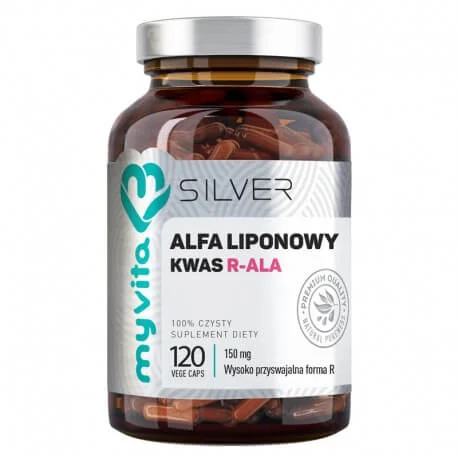 MyVita Silver Kwas Alfa-Liponowy, 150g, 120 kapsułek