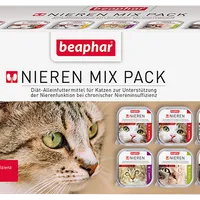 Beaphar Nieren Mix Pack Karma dla kotów z niewydolnością nerek, 6x100 g