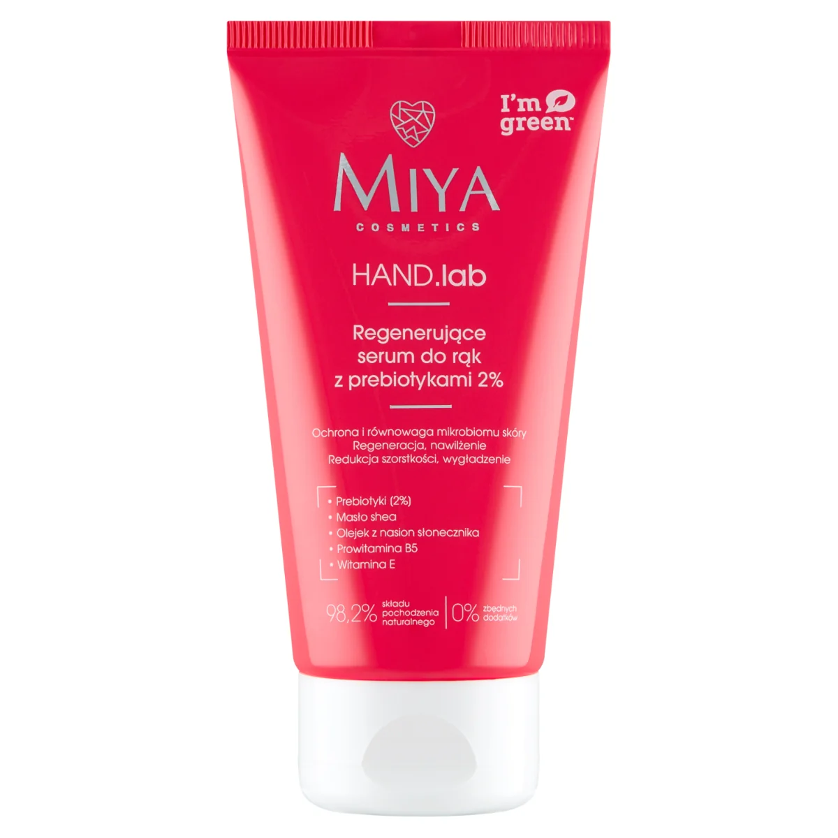 Miya HAND.lab regenerujące serum do dłoni z prebiotykami 2%, 75 ml