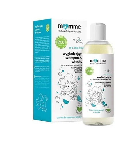 MomMe Mother & Baby Natural Care wygładzający szampon do włosów, 150 ml