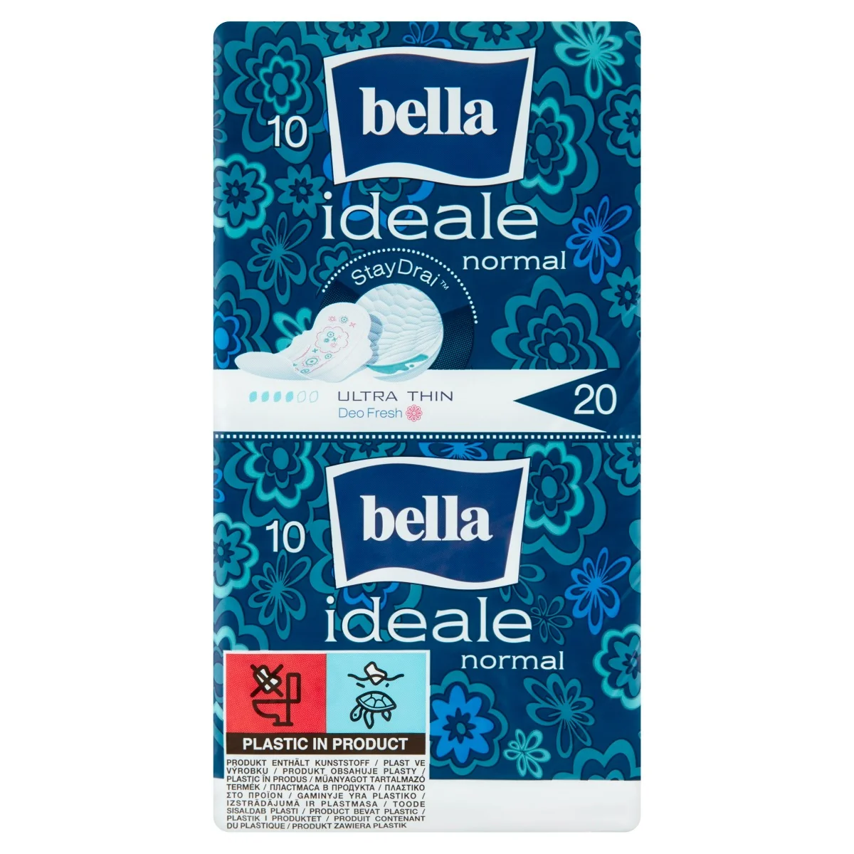 Bella Ideale Ultra Thin Normal, Podpaski higieniczne, 20 sztuk