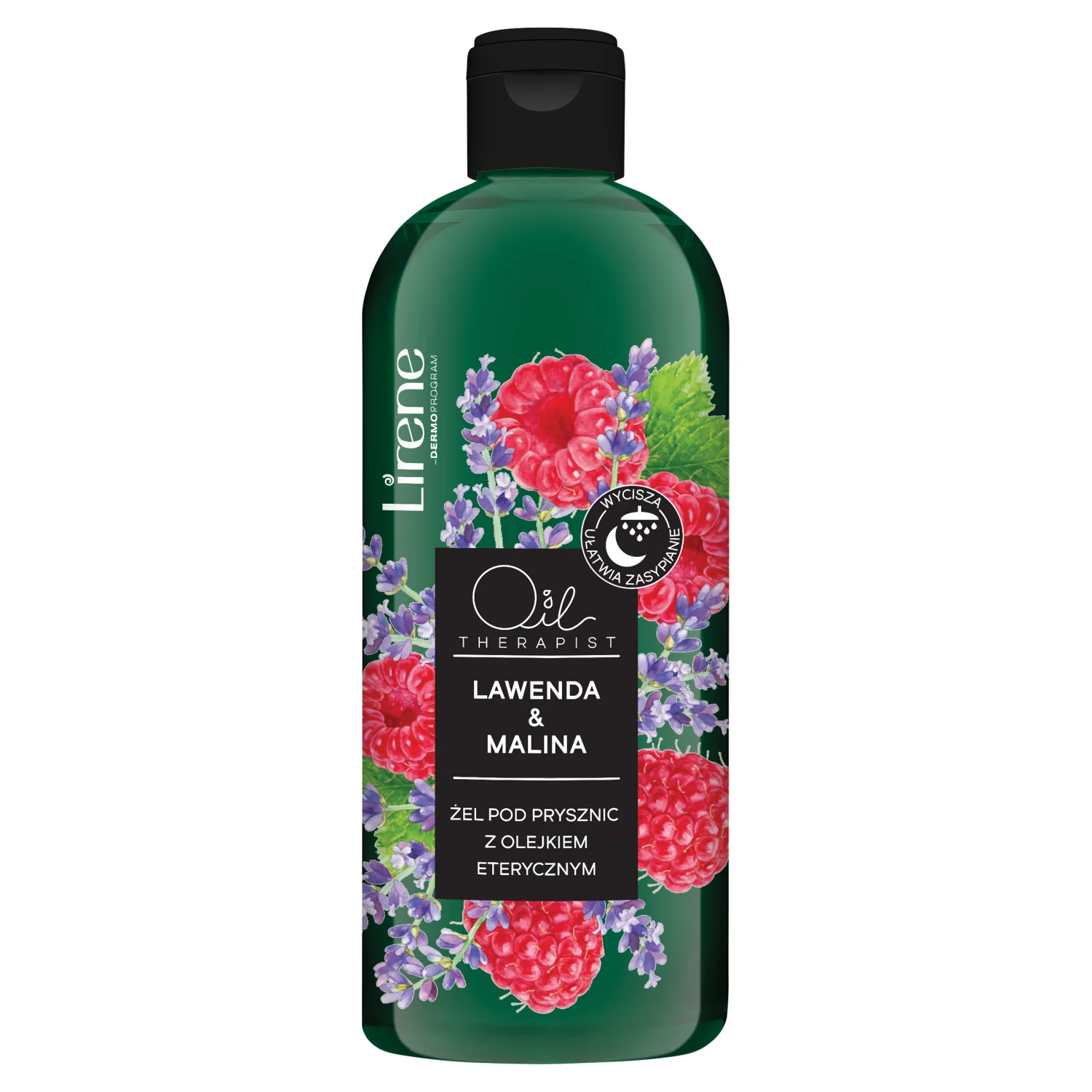 Lirene Oil Therapist żel pod prysznic Lawenda & Malina, 400 ml