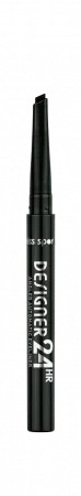 Miss Sporty Designer 24 h Automatyczny eyeliner w kredce 001 Expert Black, 0,16 g