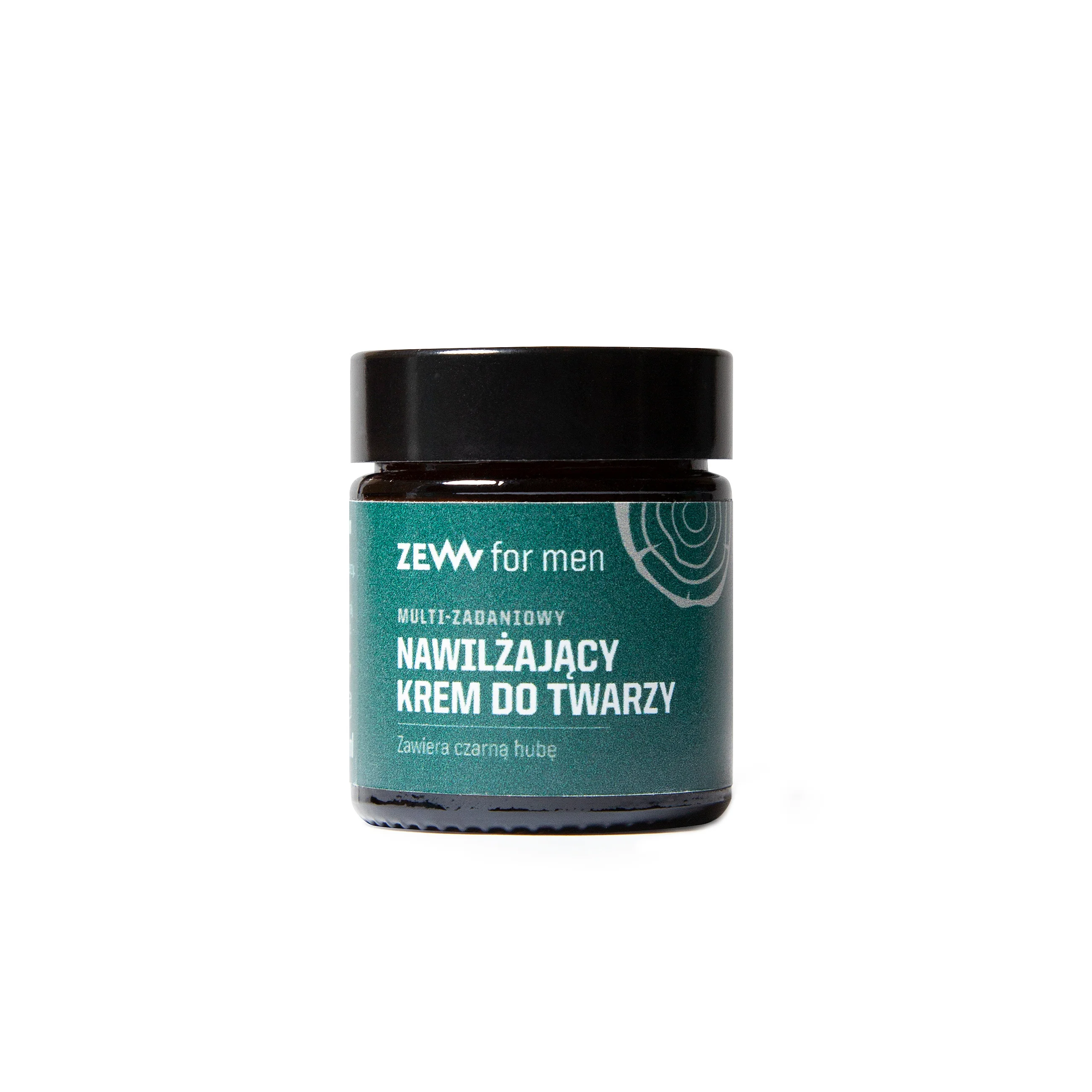 ZEW For Men multi-zadaniowy nawilżający krem do twarzy Czarna Huba, 30 ml