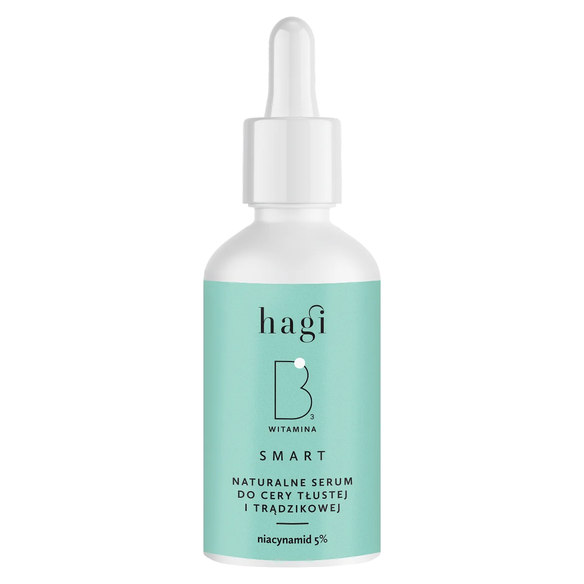 Hagi SMART B Naturalne serum do cery tłustej i trądzikowej z niacynamidem 5%, 30 ml