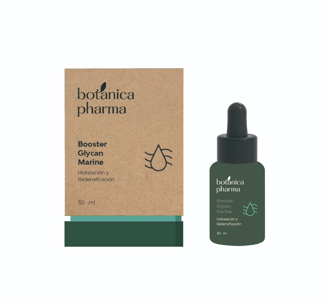 Botanicapharma Booster Glycan Marine serum do twarzy nawilżająco-regenerujące, 30 ml