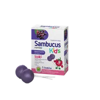 Sambucus Kids, suplement diety, 5 lizaków